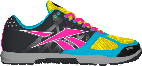 Crossfit Nano - Reebok Shoes Png (615x390), Png Download