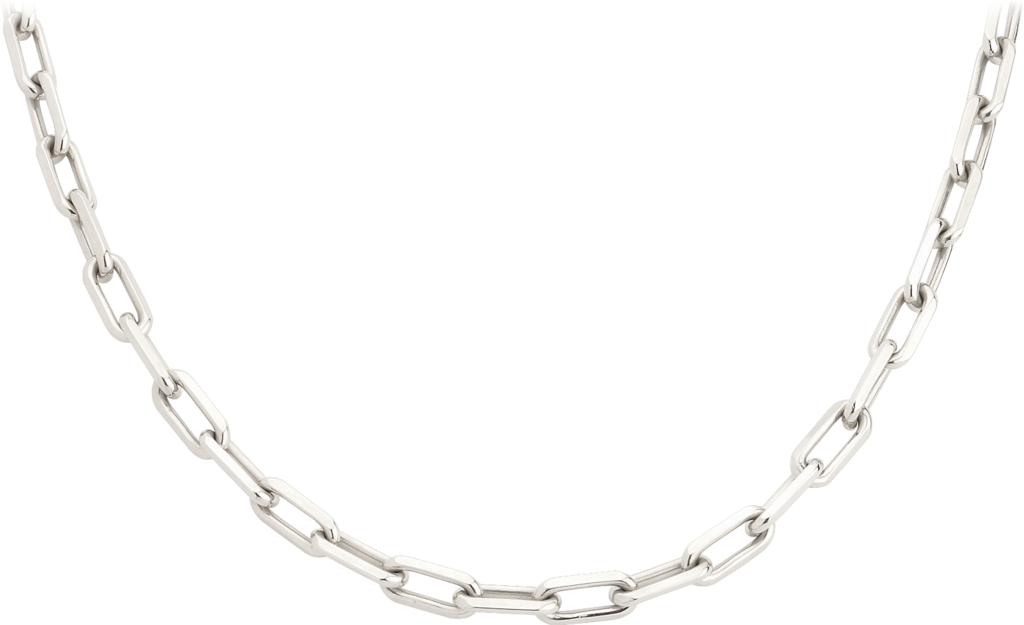 Santos De Cartier Necklacewhite Gold - Santos De Cartier Mens Necklace (1024x625), Png Download