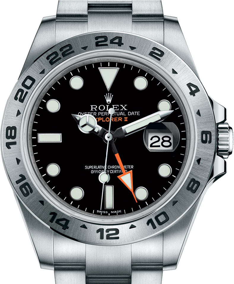 Discover Rolex Watches - Rolex Explorer Ii 216570 Black (838x955), Png Download