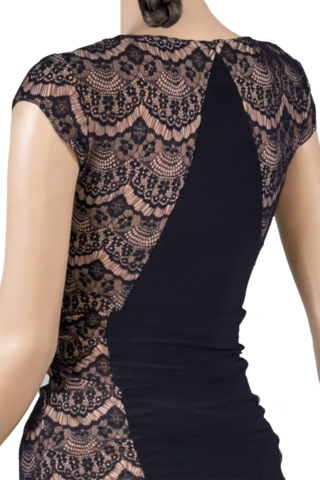 Side Lace Blouse - Lace (320x480), Png Download