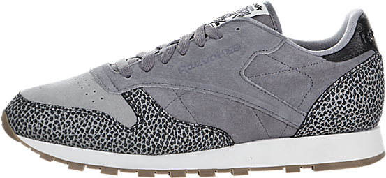 Reebok Classic Leather Rs - Reebok Classic Leather Rs Retro Shoes (grey) Size 10 (650x650), Png Download
