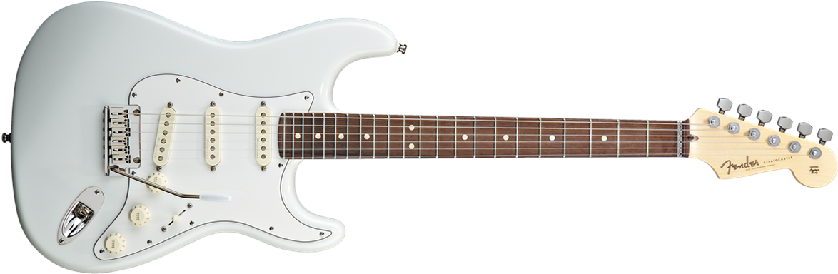 Fender Stratocaster 7 - Fender Custom Shop Jeff Beck Signature Stratocaster, (1186x386), Png Download