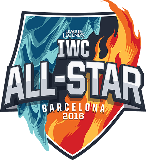 All-star 2016 Iwc Barcelona - League Of Legends All Star Barcelona (500x549), Png Download