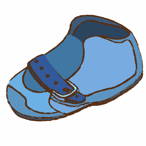 Baby Shoes - 0shares - Vector Graphics (500x500), Png Download