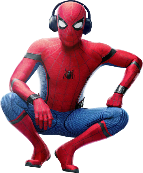 Download Download Png - Spider Man Homecoming Headphones (496x600), Png Download