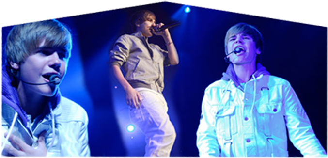 Justin Beiber Justinbbr - Justin Bieber My World Tour (700x339), Png Download