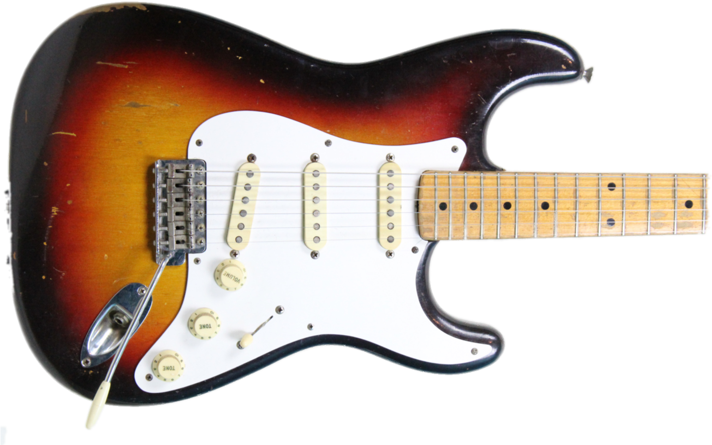 1958 Fender Stratocaster - Fender Stratocaster (1472x965), Png Download