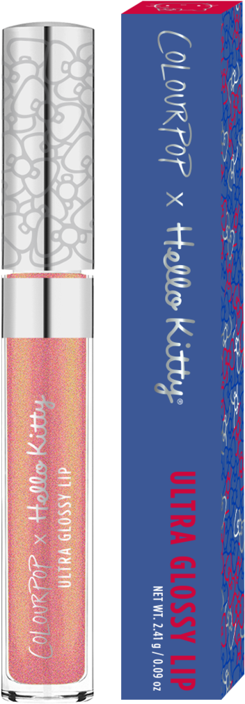 Colourpop X Hello Kitty Supercute Lip Gloss - Colourpop Hello Kitty Ultra Satin (1024x1024), Png Download