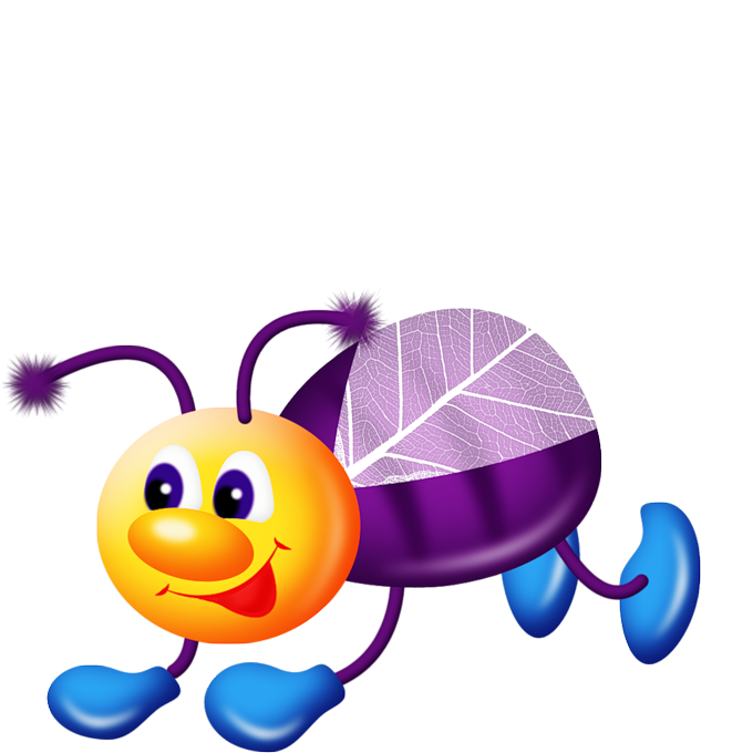 Clip Art - Clipart Insectes Rigolos (800x733), Png Download