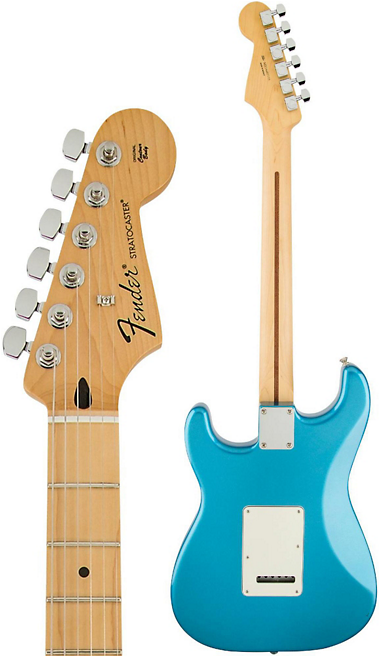 Fender Standard Stratocaster Electric Guitar With Maple - Fender Standard Stratocaster Electric Guitar - Maple (468x655), Png Download