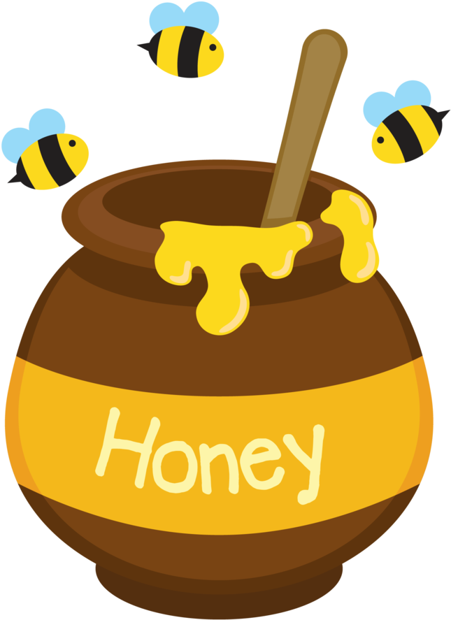 Pin By Sherry Sparks On **art - Honey Clipart (652x900), Png Download