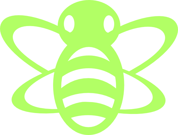 How To Set Use Green Bee Svg Vector - Promotional Small Milano Journal With Snap Wrap (600x455), Png Download