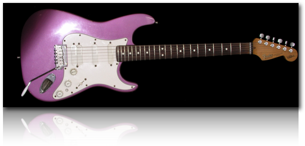 Looking For An Rough Idea How Much My Fender Strat - Fender Stratocaster Jeff Beck Purple (615x301), Png Download