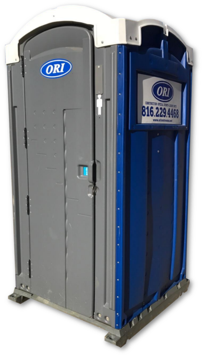 Single Unit - Portable Toilet (460x736), Png Download