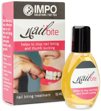 Nail Biting (392x429), Png Download