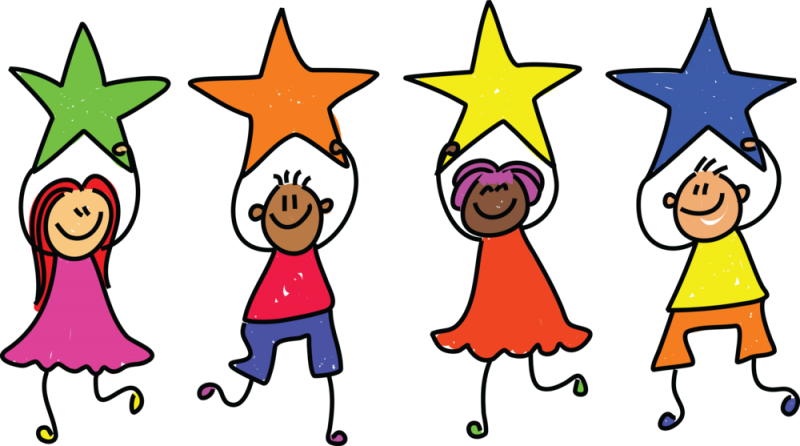 Super Star Student Clipart - Kindergarten Clipart (800x446), Png Download