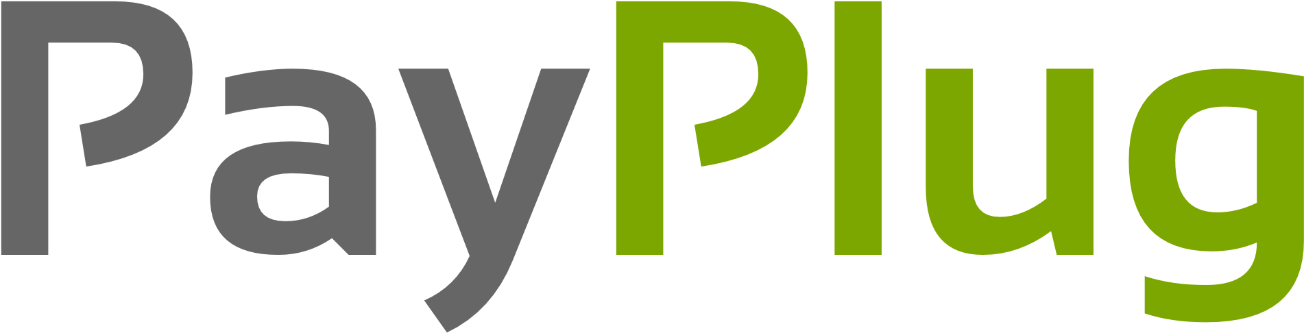 Our Secure Payment With Payplug And Paypal - Payplug Logo (2000x615), Png Download