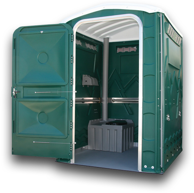 Check Out Our Portable Sanitation Solutions For Weddings, - Polyportables Enhanced Access Unit (eau) Portable Restroom (1600x618), Png Download