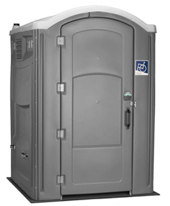 Handicap Portable Toilet - Porta Potty (545x400), Png Download