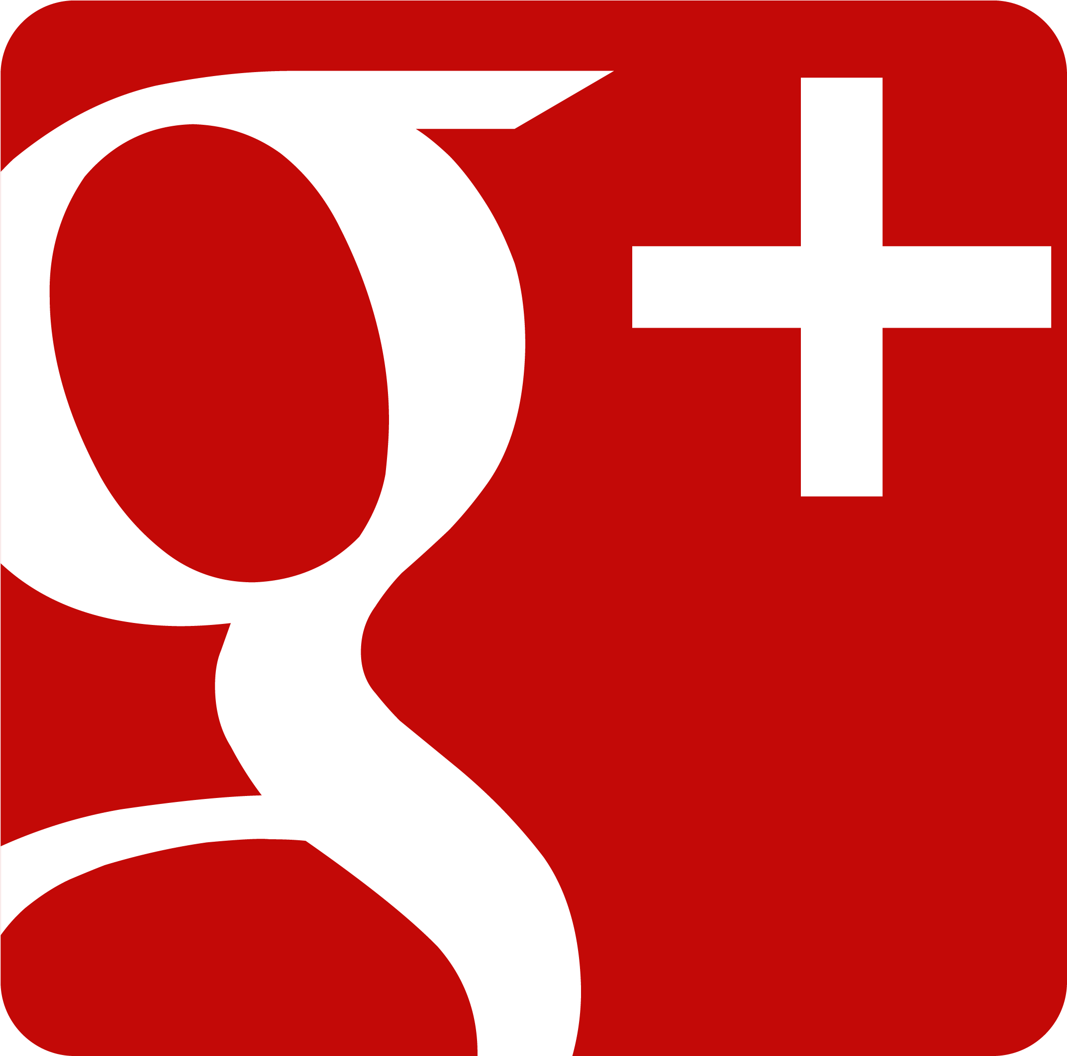 Google Plus Logo Red (2480x2600), Png Download
