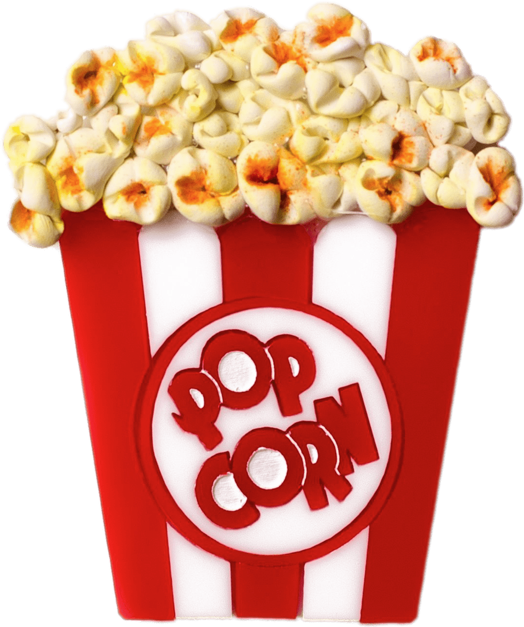 Popcorn Brooch - Png Popcorn (1500x1905), Png Download