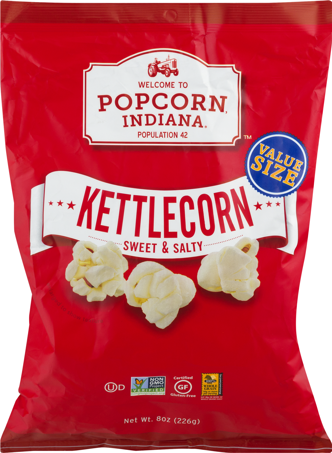 Popcorn Indiana Kettle Corn Sweet & Salty, - Popcorn Indiana Popcorn - Original Kettlecorn - Pack (1800x1800), Png Download