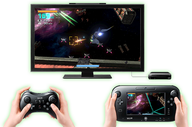 2 Player Co-op Play - Star Fox Zero [wii U Game] (654x432), Png Download