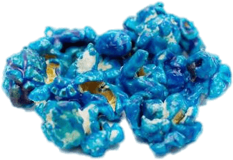 Blueberry Popcorn - Royal Blue Sugar Corn Custom Popcorn 1-gallon Small (480x343), Png Download