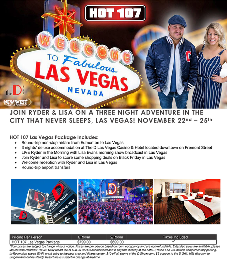 Hot 107 Las Vegas - Welcome To Las Vegas (722x879), Png Download