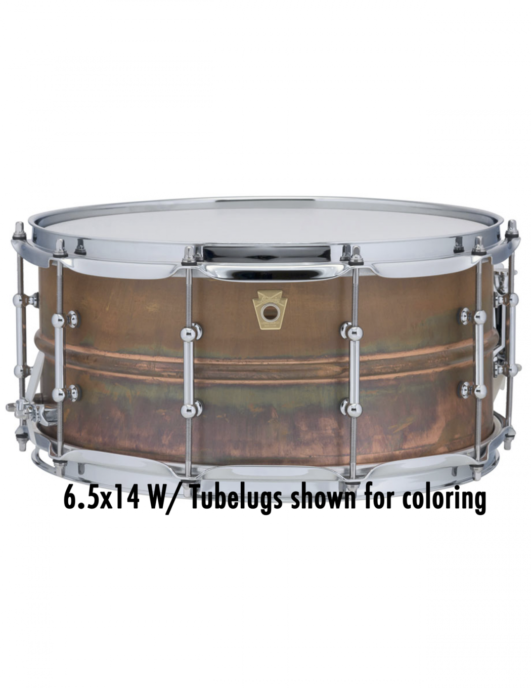 Ludwig Copper Phonic (1050x1359), Png Download