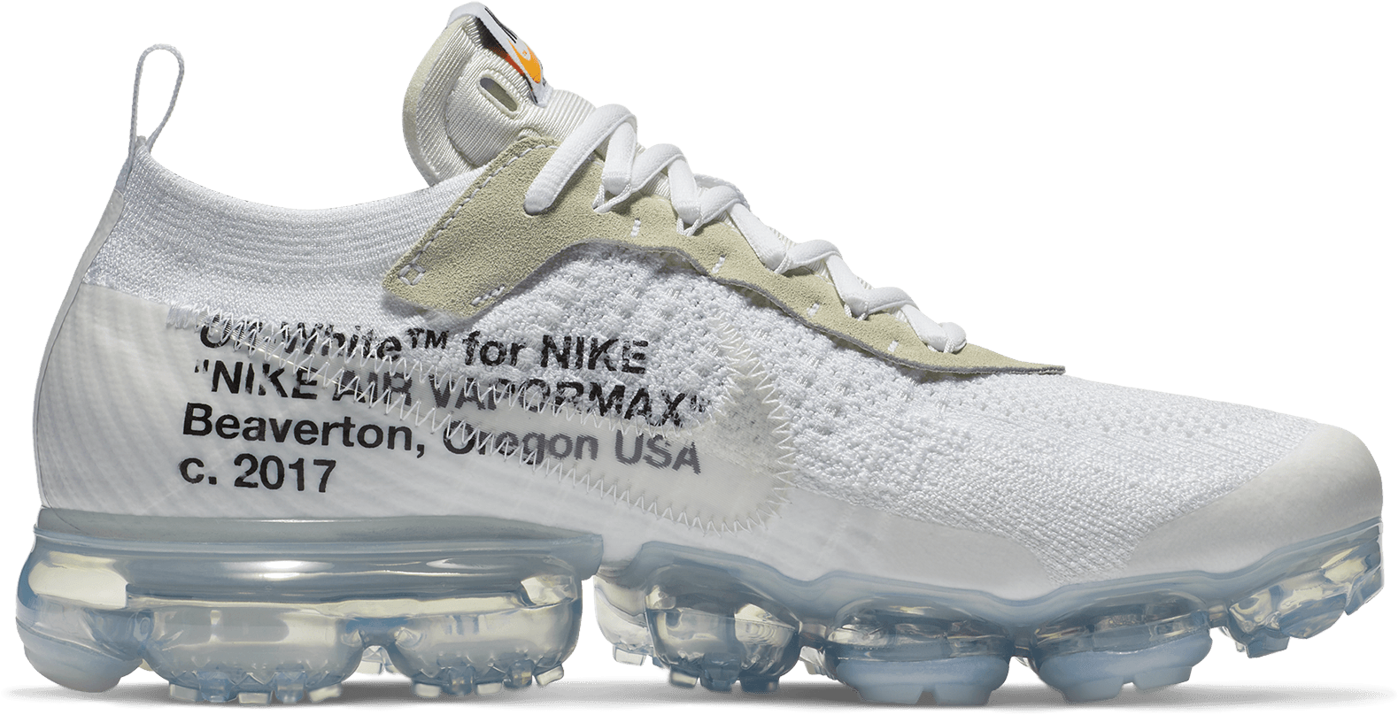 Download Featured Products - Off White Vapormax White PNG Image with No ...