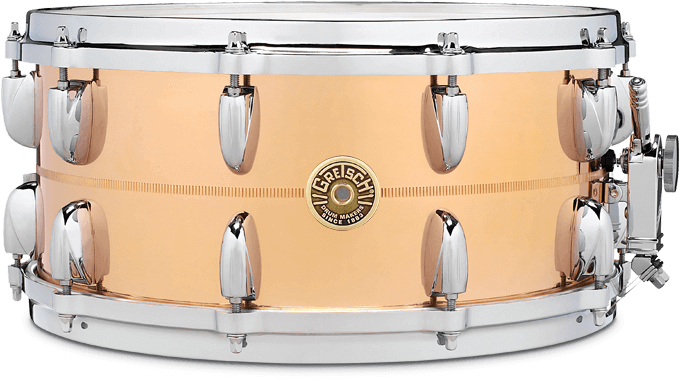 Snare - Gretsch Drums G4169b - Usa 14 X 6.5 Bronze (800x484), Png Download