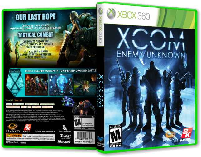 Enemy Unknown Now On Amazon - Xcom: Enemy Unknown Xbox 360 (700x525), Png Download