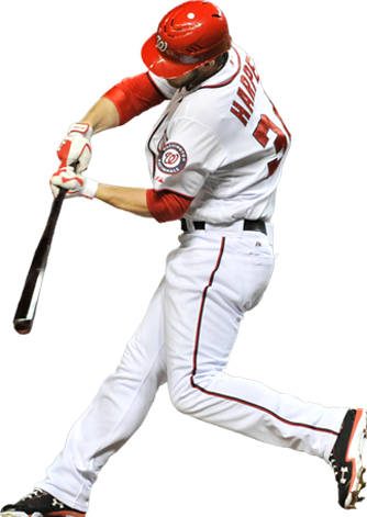 Washington Nationals Player Png (334x471), Png Download