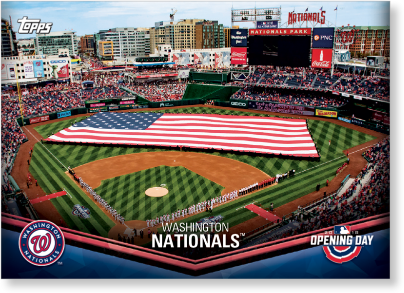 Washington Nationals - Posterazzi Nationals Park 2017 Photo Print Pfsaaub06720 (1440x975), Png Download