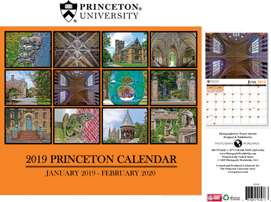 Princeton Calendar - Princeton University (537x400), Png Download