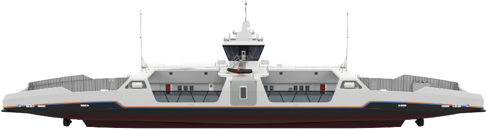 Shuttle-ferries - Survey Vessel (1160x270), Png Download