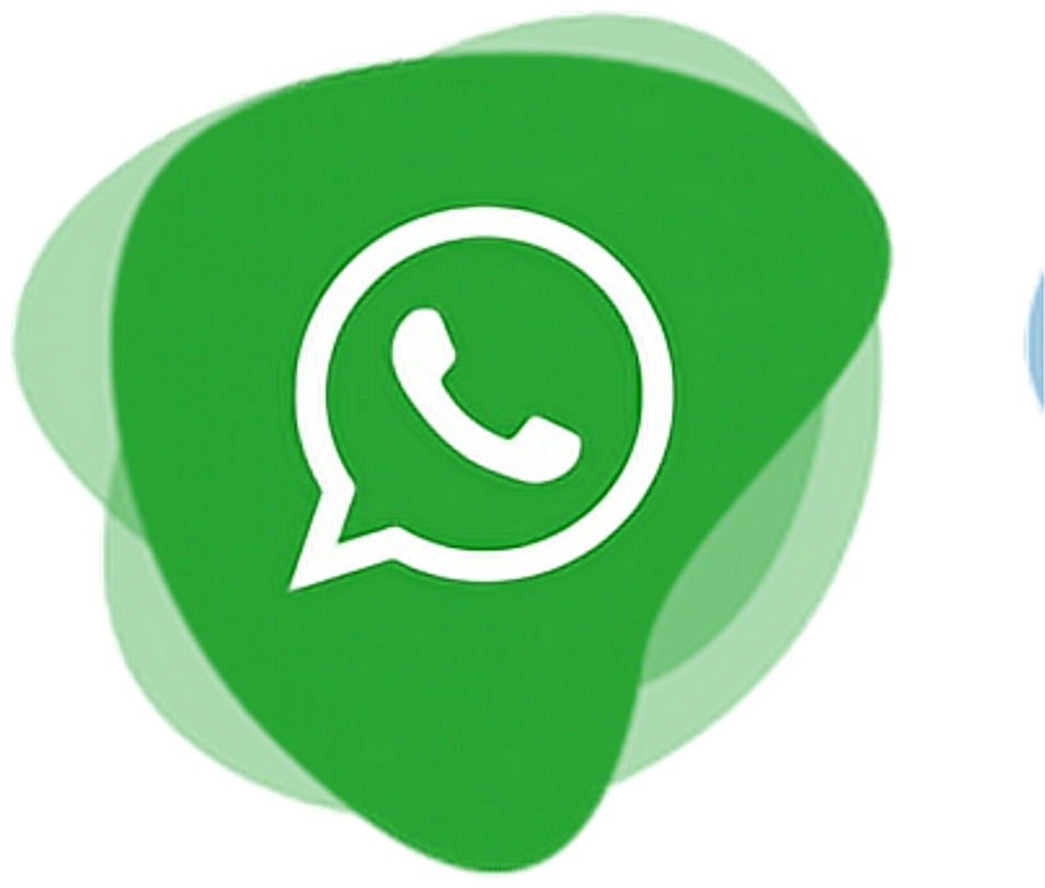 Whatsapp Face Book Socialmedia Web Enter Logo Png - Whatsapp Icon (1024x1024), Png Download