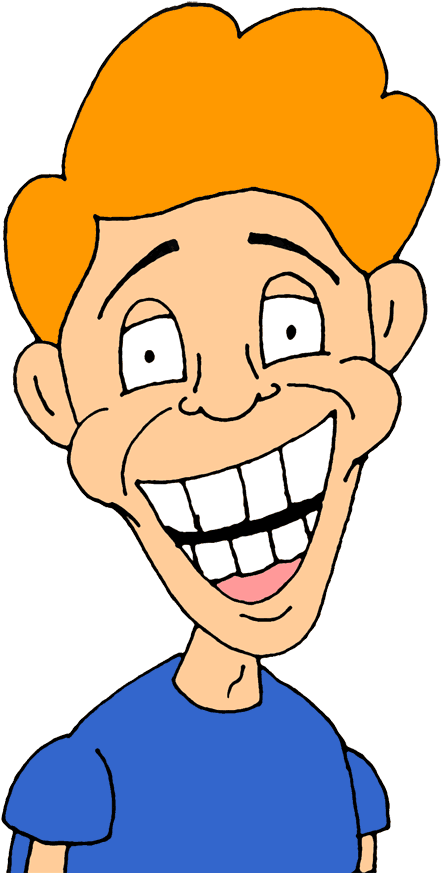 Smile Clipart Big Smile - Big Smile Clip Art (450x876), Png Download