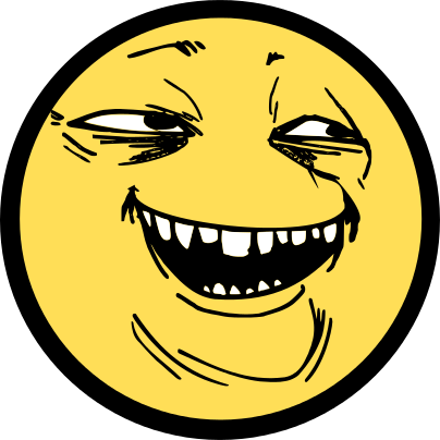 Smiley Png - Creepy Smiley Face Png (404x404), Png Download