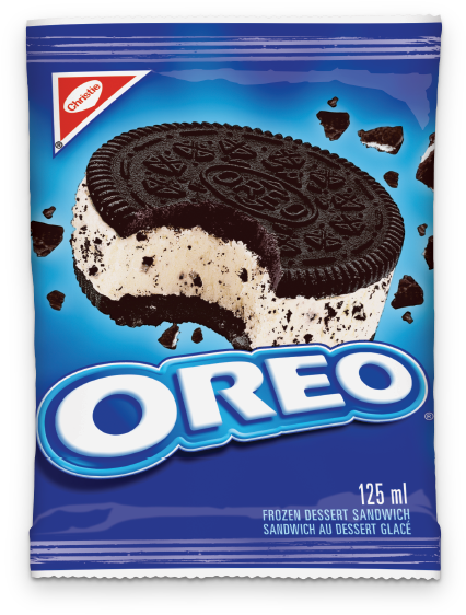 Oreo Sandwich - Oreo Birthday Cake Ice Cream Sandwich (600x675), Png Download