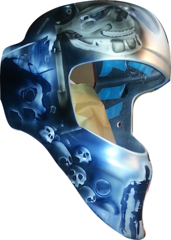 Click To Enlarge Image Terminatorrightlarge - Motorcycle Helmet (342x480), Png Download