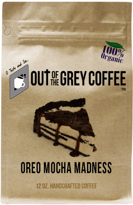 Oreo Mocha Madness Flavored Organic Coffee - Coffee (900x900), Png Download