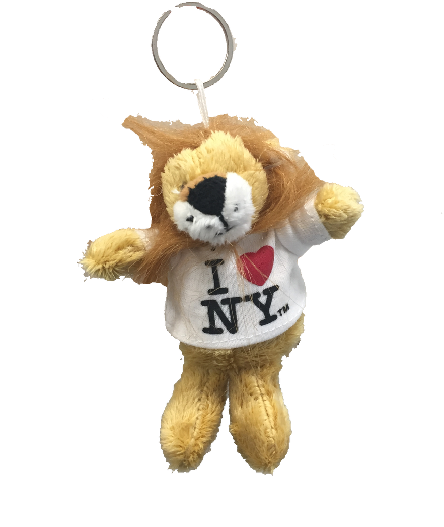 Love Ny Lion Plush Key Chain (960x1280), Png Download