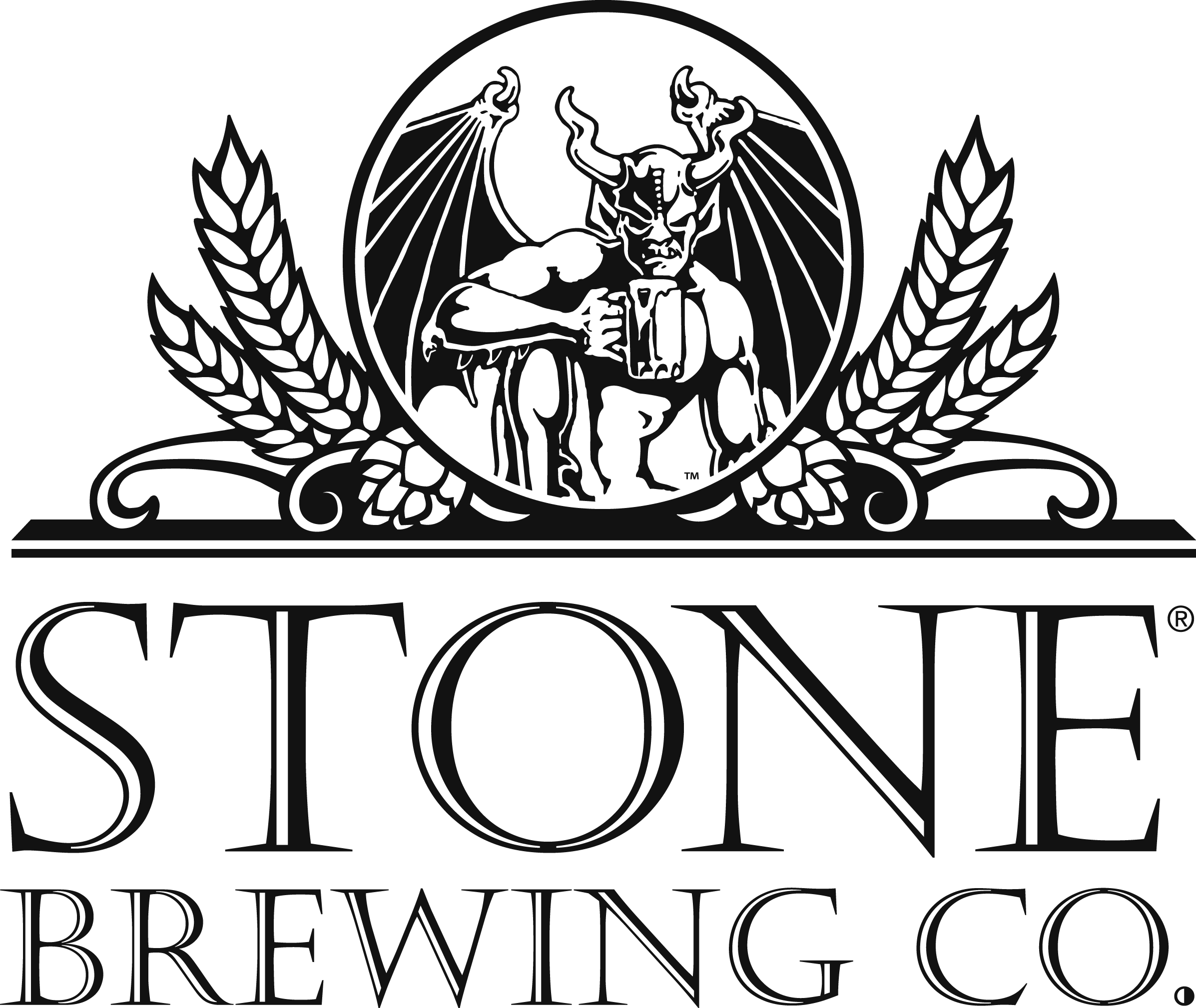 Crazee Burger, Aztec Brewing Co - Stone Brewing Logo (2394x2018), Png Download