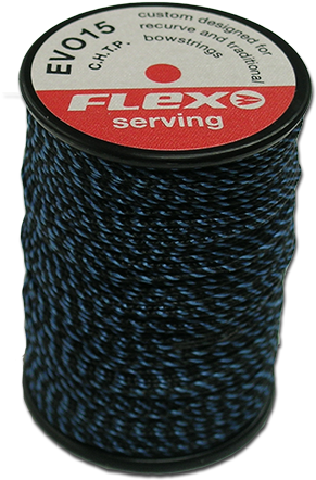 Evo15 Black/blue - Thread (350x495), Png Download