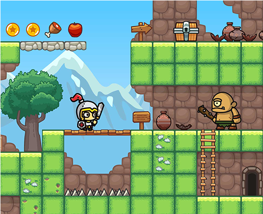 Tileset 2d (600x500), Png Download