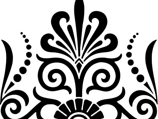 Damask Free On Dumielauxepices Net Single - Damask Wedding Program Template (640x480), Png Download