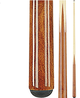 56/57 Inch Deluxe Pool Cues - Wood (392x350), Png Download