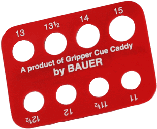 The Gripper Cue Tip Gauge - Cue Stick (532x532), Png Download